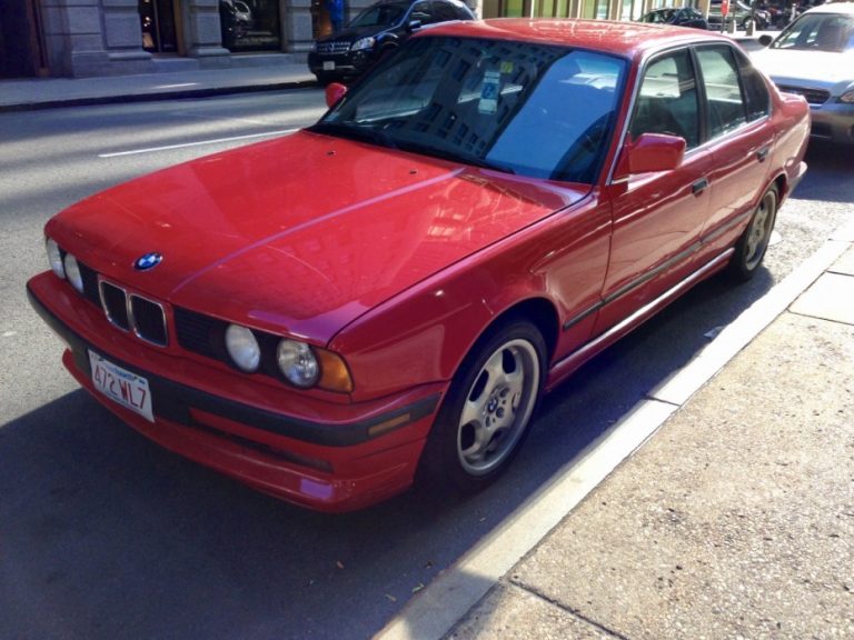 宝马525i E34：90年代的红色梦想