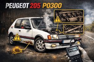 Code P0300 sur Peugeot 205