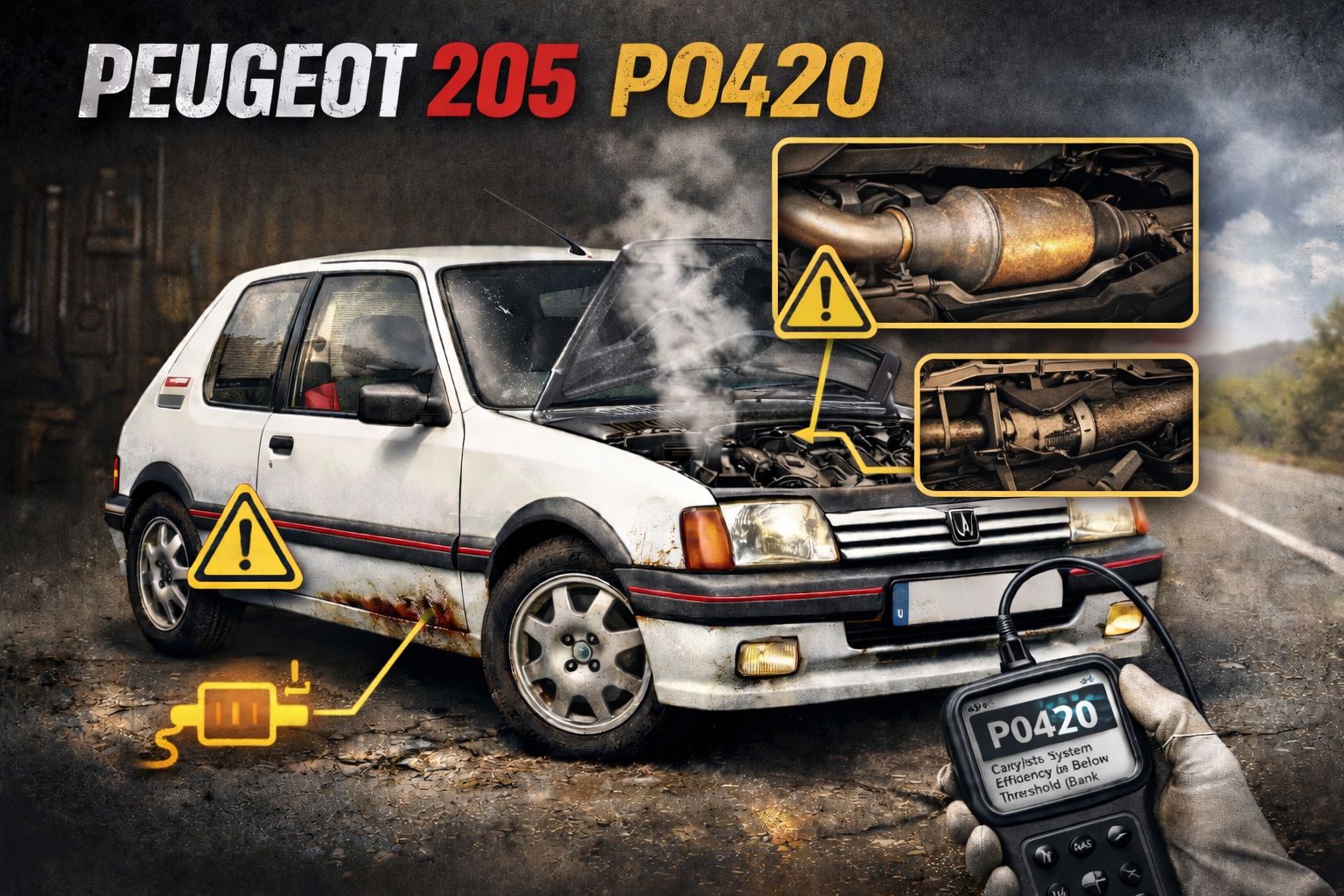 Peugeot 205 P0420故障码解析与应对
