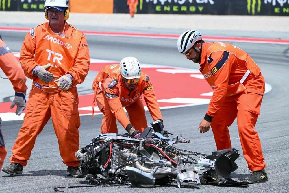 巴塞罗那站事故频发，比泽克奇：MotoGP本就是高危运动