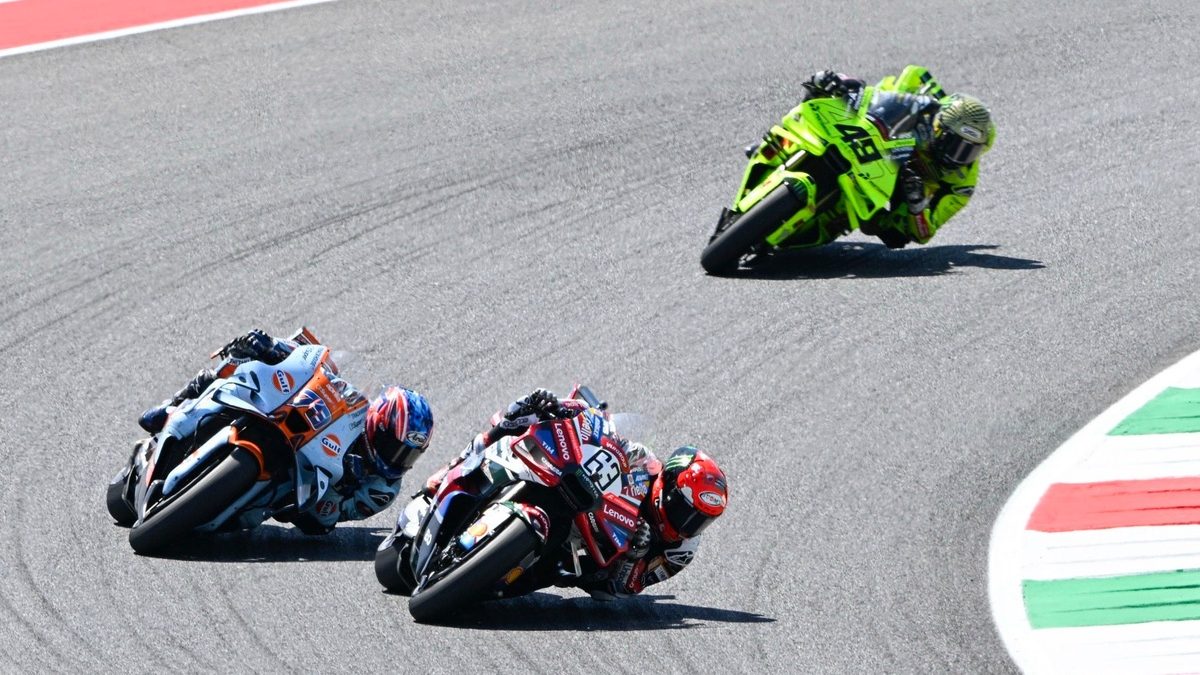 MotoGP意大利站：巴尼亚亚惊险守住领奖台，轮胎衰减成最大考验