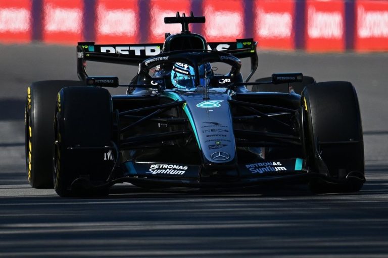 F1加拿大站冲刺赛排位：拉塞尔夺杆，阿隆索撞墙